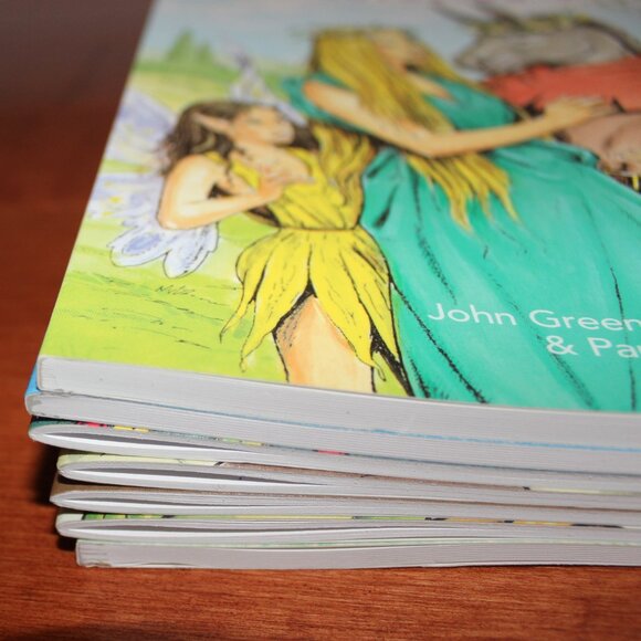 7x Dover Coloring Books Aztec Fairyland Unicorns Beowulf Shakespeare Jet Fighter - Picture 4 of 14